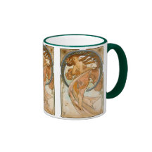 Danse (1898), beaux-arts Nouveau d'Alphonse Mucha Tasse