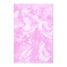 DANSE 2, rose antique doux de CARNAVAL Papier À Lettre Customisé