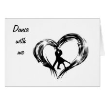 DANSE avec MOI SUR VOTRE quarantième BIRTHDAY/FORE Cartes