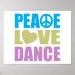 Danse d'amour de paix affiches