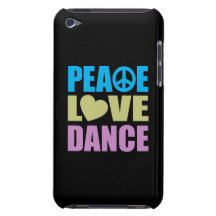 Danse d'amour de paix coques iPod Case-Mate