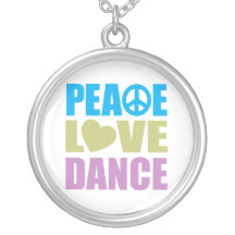 Danse d'amour de paix pendentif