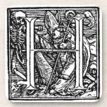 Danse de caboteur de liège de la mort H Dessous-de-verre