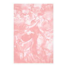 DANSE de CARNAVAL, rose antique doux Papier À Lettre Personnalisé