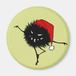 Danse de chant insecte mauvais de Noël Magnets Pour Réfrigérateur