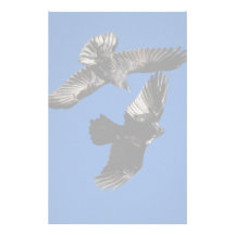 danse de corbeau papiers à lettres
