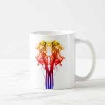 Danse de couleur - tasse de fumée