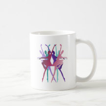 Danse de danse de danse tasse à café