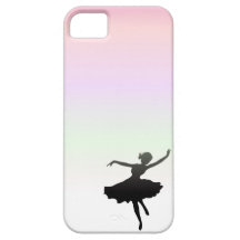 Danse de danseur classique dans le coucher du sole coque iPhone 5 Case-Mate