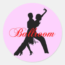 Danse de salon autocollants