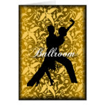 Danse de salon cartes de vœux