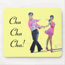 Danse de salon de Cha Cha Cha Tapis De Souris