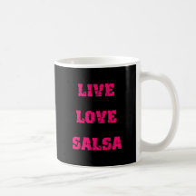 Danse de Salsa Mugs À Café