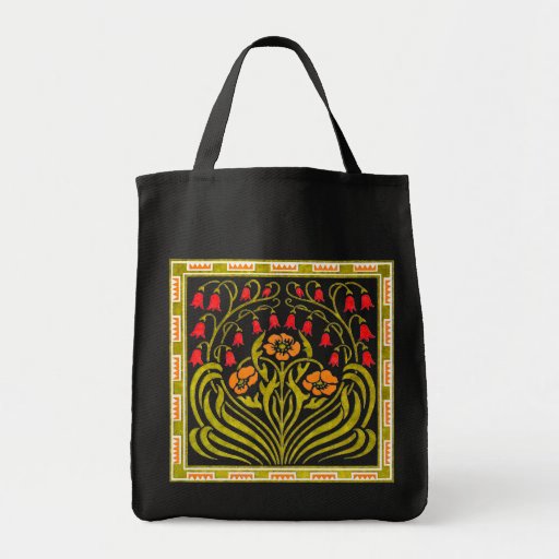 Danse des fleurs sacs en toile