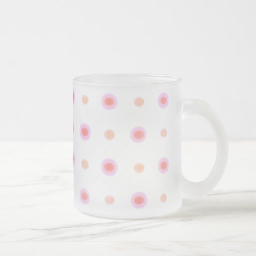 Danse fabriquée à la main de polka ensoleillée tasse