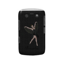 Danse gothique mignonne audacieuse d'ange de Black Coque Blackberry Bold