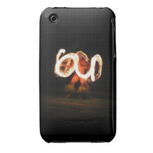 Danse hawaïenne du feu coque iPhone 3 Case-Mate