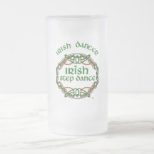Danse irlandaise d'étape tasse à café