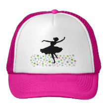 Danse parmi les étoiles - coucher du soleil rose casquette de camionneur