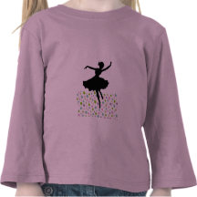 Danse parmi les étoiles - coucher du soleil rose t-shirt