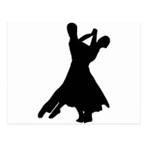 Danse standard cartes postales