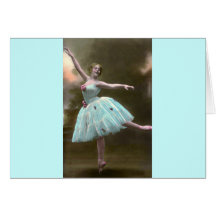 Danseur classique cartes