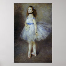 Danseur classique par Renoir, art vintage d'impres Posters
