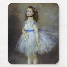 Danseur classique par Renoir, art vintage d'impres Tapis De Souris