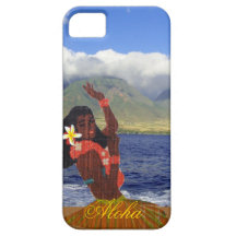 Danseur de danse polynésienne avec la photo de lit coque Case-Mate iPhone 5