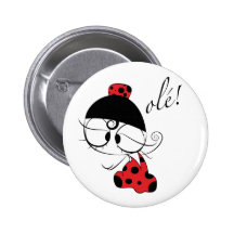 Danseur de flamenco vieux ! badge