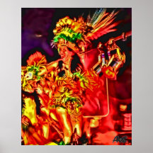 DANSEUR DE RUMBA AFFICHES