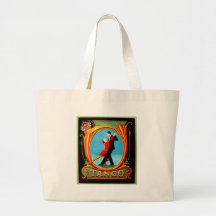 Danseur de tango sac fourre-tout