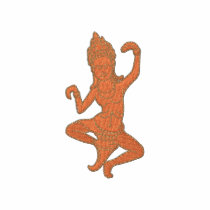 Danseur indou polos brodés