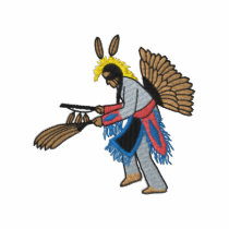 Danseur traditionnel polos brodés