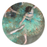 Danseur vert (danseuse Verte) Edgar Degas autocollants