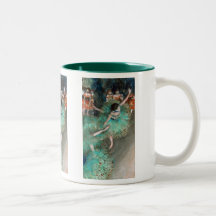 Danseur vert (danseuse Verte) Edgar Degas Tasses