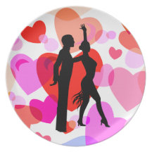 danseurs assiettes
