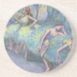 Danseurs classiques dans les ailes par Edgar Degas Dessous De Verre