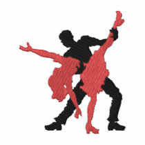 Danseurs de Salsa polos brodés