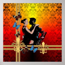 Danseurs de tango posters