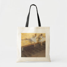 Danseurs pratiquant au barre par Edgar Degas Sacs