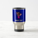 Danseuse du ventre bleue tasse
