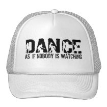 DANSEZ comme si personne n'observe casquettes