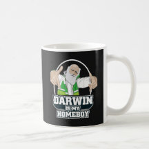 Darwin est mon Homeboy (polychrome) Tasse À Café