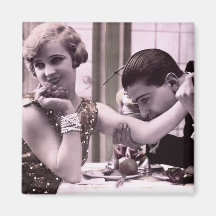 Date de dîner magnets pour réfrigérateur