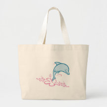 Dauphin de fleur sac