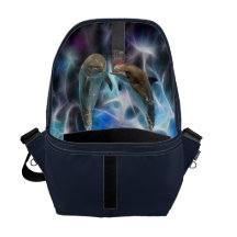 Dauphins et cristaux de fractale sacoches