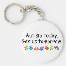 D'autisme génie aujourd'hui demain porte-clefs