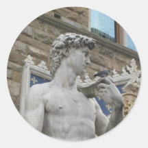 David de Michaël Angelo, Florence Italie Autocollants