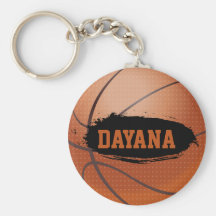 Dayana a personnalisé le basket-ball Keychain/port